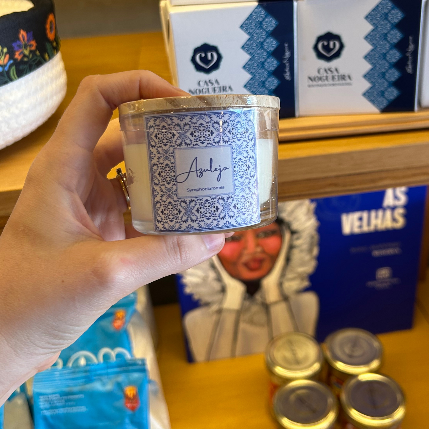Vela Aromática Azulejo - 110g