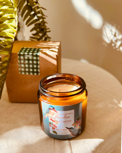 Vela Jardim Secreto - 100g