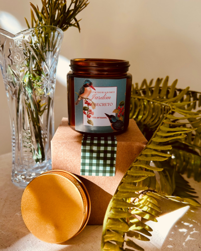 Vela Jardim Secreto - 100g