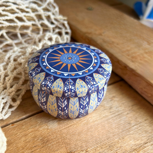 Vela  Mandala Azul - 50g